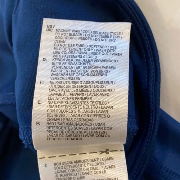 Adidas Supernova Climalite Blue Cut Out Leggings - Picture 10 of 10